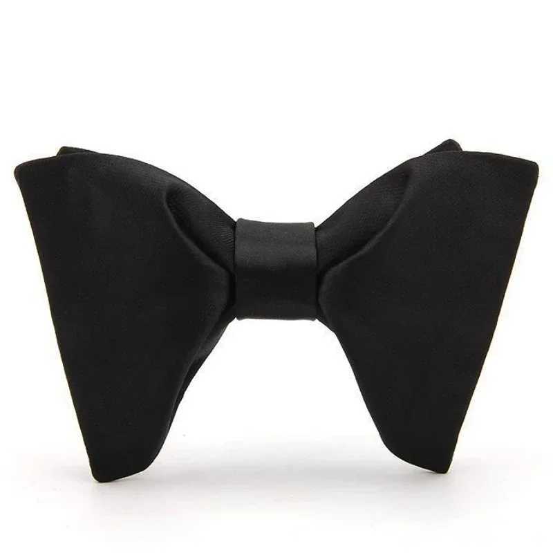 Fashion Solid Color Mens Tie Cravats Gro Party Banquet Wedding Accessories Gifts Y240925