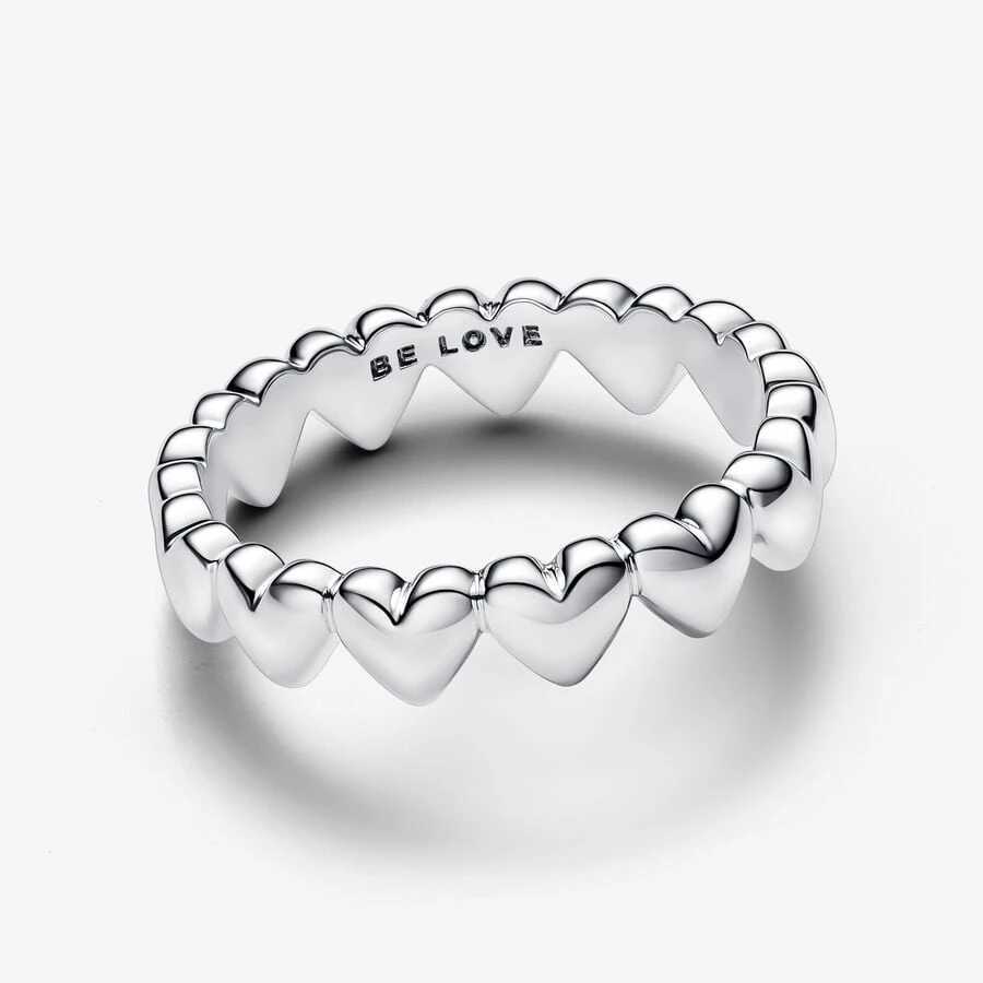 Hot selling heart-shaped rings female finger rings party jewelry gifts for couples and friends W240925