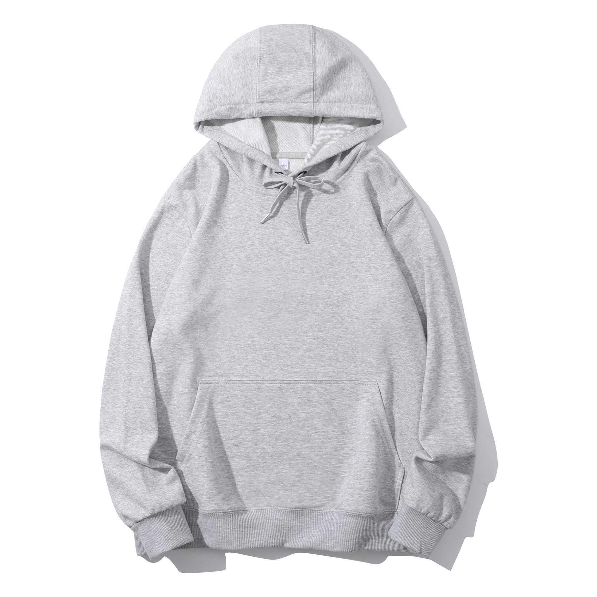 Solid Color Sweatshirt Men Women Long Sleeve Sweater Loose Casual Shirt Round Neck Sweatshirts ShirtsX240925