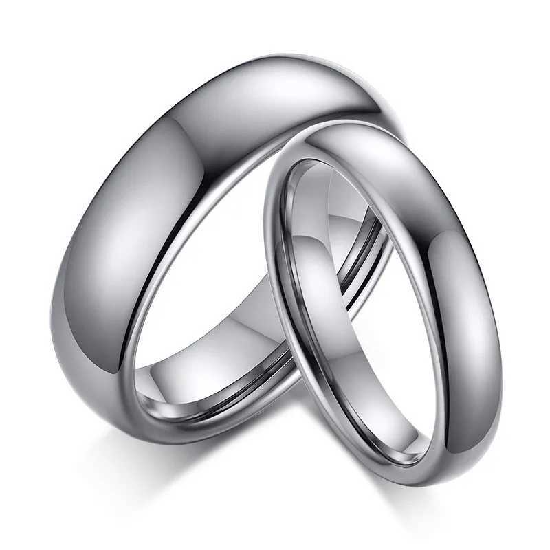 LETAPI high polished gold and silver color 100% tungsten carbide engagement ring for mens fashion tungsten wedding jewelry W240925