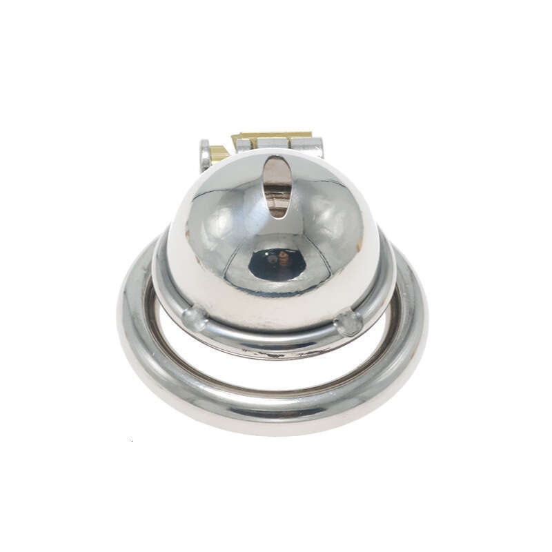 Colorful stainless steel chastity lock, chastity device, CB device, dildo, men's penis cage, outdoor wearing, sexual tools, SM