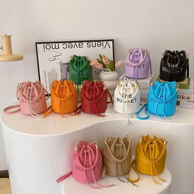 2024 Designer Bag The Bucket Bag Evening Bags Shoulder Bags Women Shoulder Handbags Tote Bags Designer Fashion Crossbody Bag With Embossing Drawstring