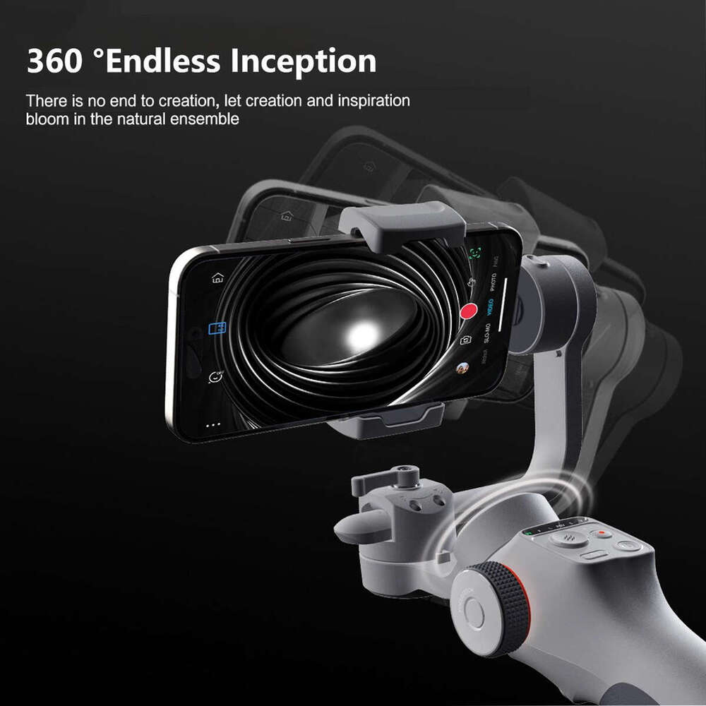 shanshi NEW Professional 3-Axis 360 Inception Mode Gimbal Handheld Stabilizer with AI Tracking Video Camera Selfie Designed Extreme Sports