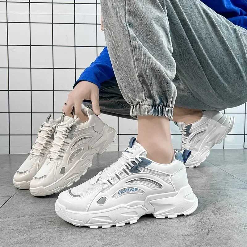New Casual Sneakers Men Sneakers Male Breathable Platform Tennis Men Shoes 2024 Running Sneakers Z250319