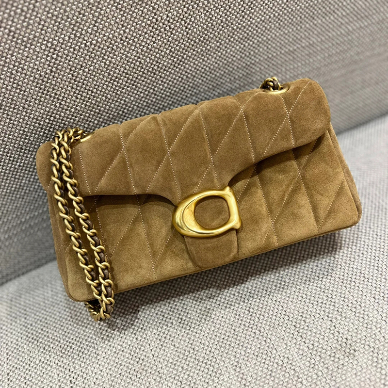 tabby 26 bag designer leather shoulder chain underarm purse brown crossbody luxury for women letter buckle flap messenger Bag pochette popular suede clutch sac luxe