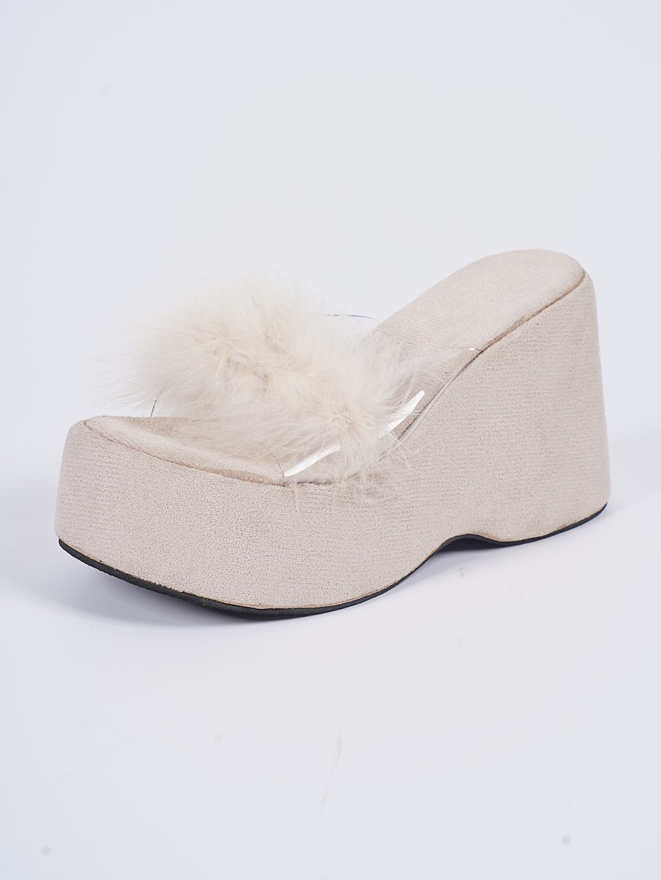 Chic High Heel Thick-Soil Ladies Sandals - Perfect for Casual Outings