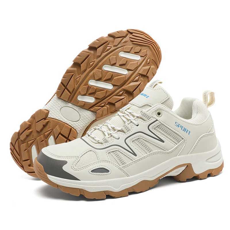 Outdoor ShoesMens Outdoor Breathable Hiking Shoes Trekking Sneaker Jogging Walking Shoes Trainer Z240924