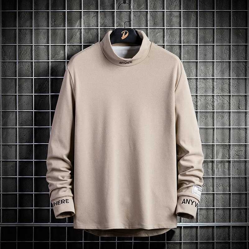 Hoodies Men Casual Minimalist Sweatshirt O-Neck Embroidery Basic Pullover Sweatshirt Men Round Neck New Spring Autumn WearX240925