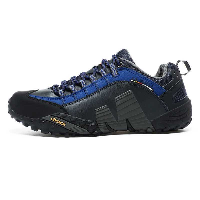 Outdoor ShoesHIKEUP Hiking Shoes Men Anti-skid Outdoor Camping Sports Shoes Comfort Trekking Sneakers Breathable Trail Male Safety Footwear Z240924