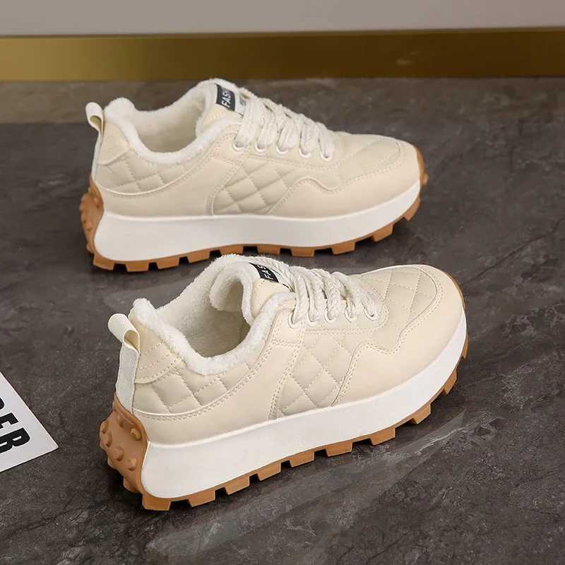 Athletic Shoes New Arrival Winter Women Golf Shoes Designer Gym Sneakers For Ladies Anti Slip Athletic Shoes Lady With Fur Golf Training Woman Z240924