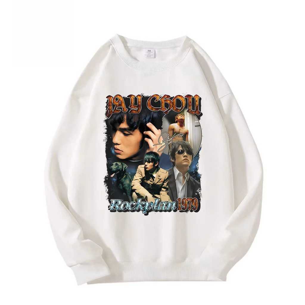 Printed round neck sweatshirt mens autumn and winter new item retro street ins trendy brand personalized letter printed sweaterX240925
