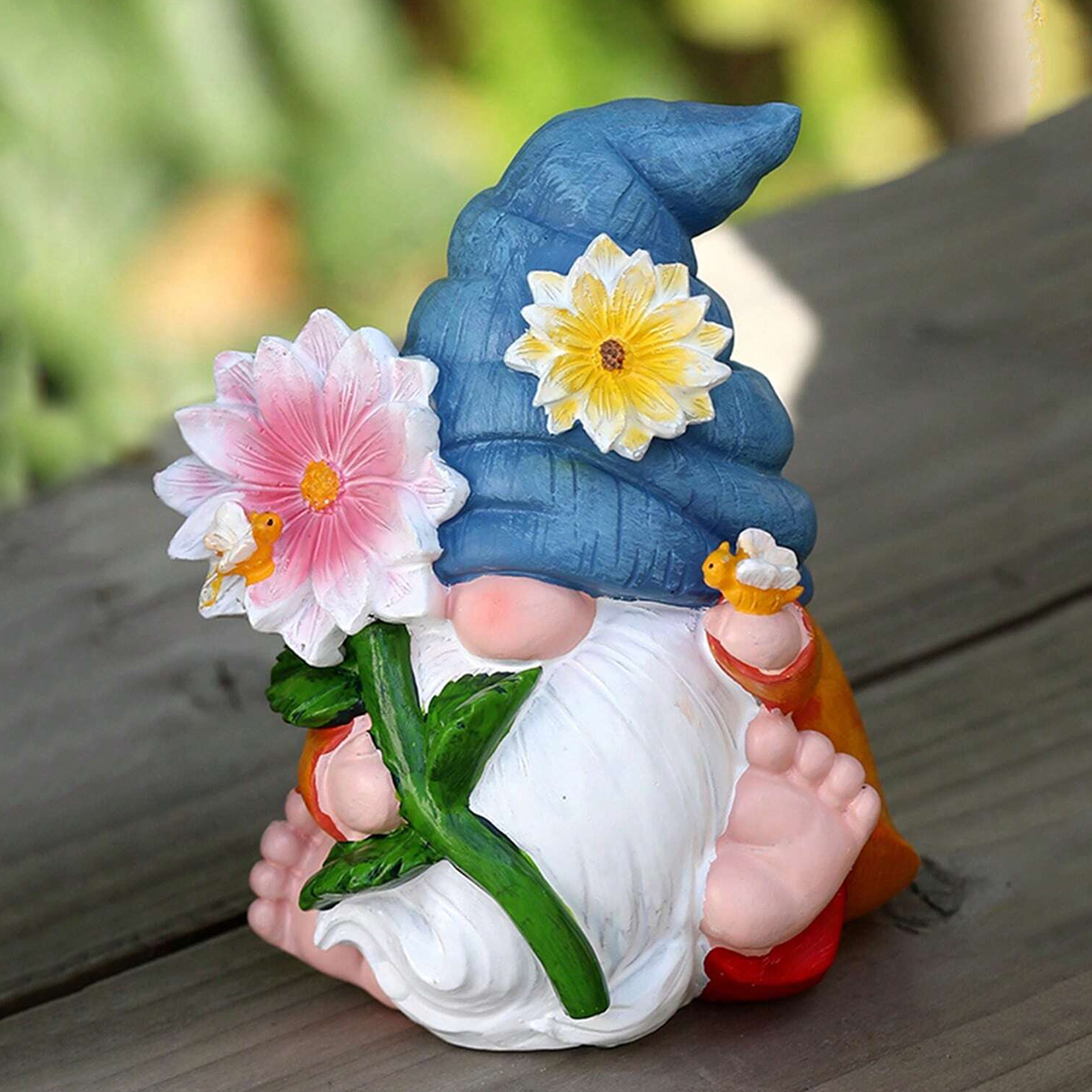 Autumn Gnome Garden Decorations Elf Gnome Decorations Gifts Elf Dwarf Statue