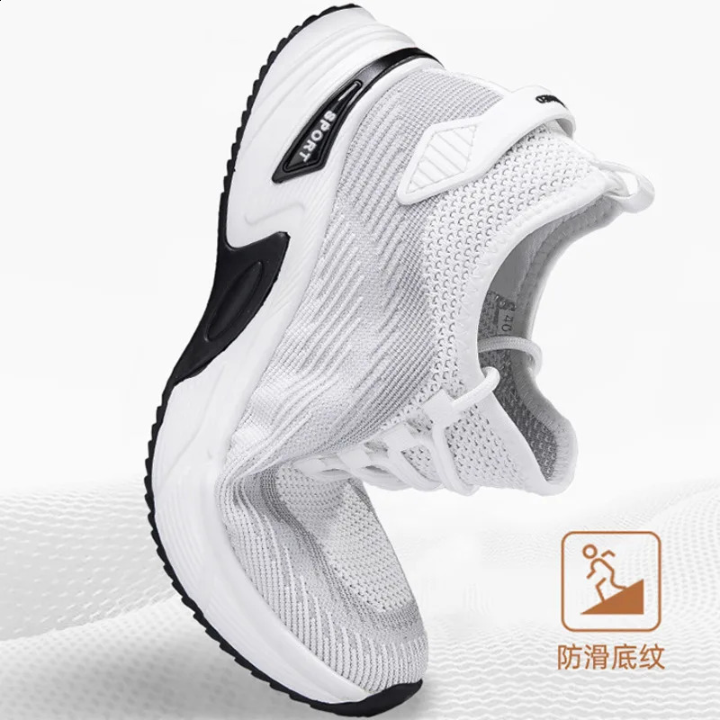 Summer Men Sneakers 8CM Elevator Shoes Hidden Height Increasing Shoes For Men 6CM Casual Sport Heightening Shoes Tenis Masculino 240924