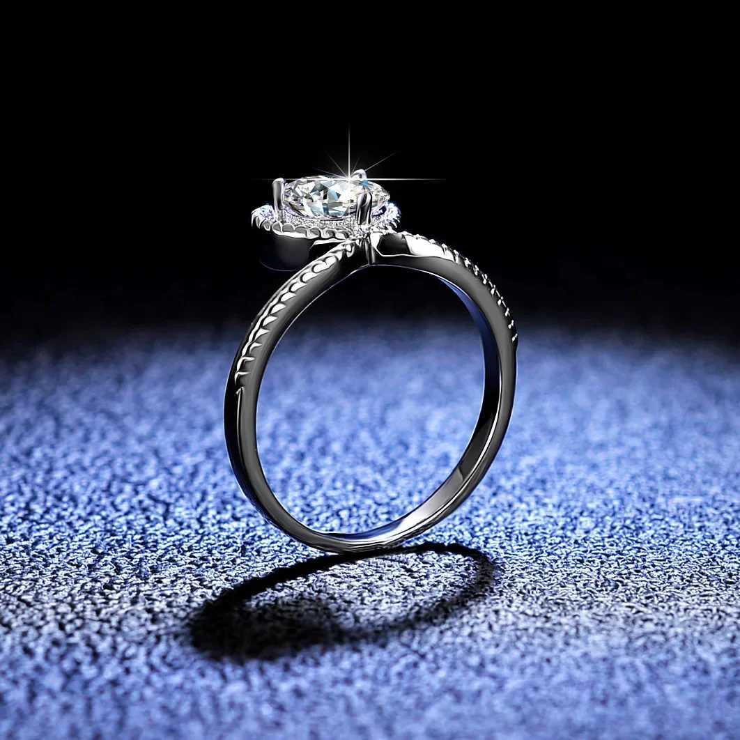 Platinum PT950 1CT VVS1 Diamond Female Engagement Ring Female Declaration Jewelry W240925