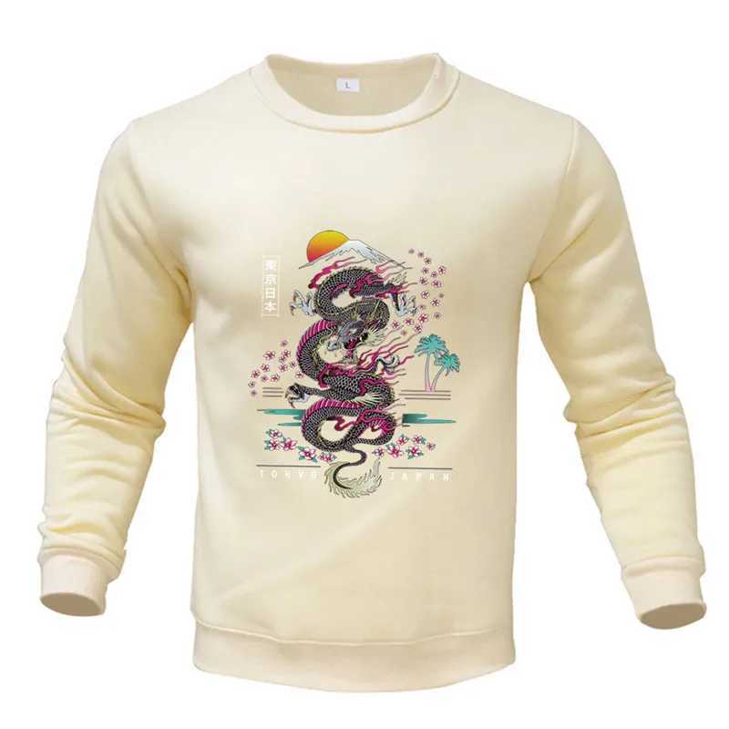 Fashion Letter Printed Sweatshirts Spring Autumn Long Sleeve Daily Mens Clothing Youthful Vitality Casual Round Neck PulloversX240925