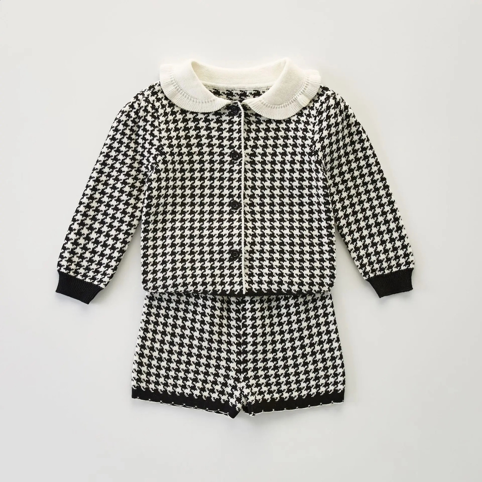 Spring and autumn born baby boy girl princess coatshort lapel cardigan childrens fashionable clothing 240925
