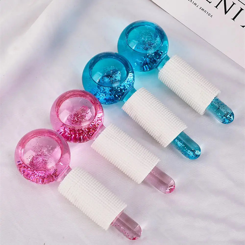 Anti aging massage ball skin care tool eye massage cooling ice hockey massage beauty ice hockey massage roller 240920