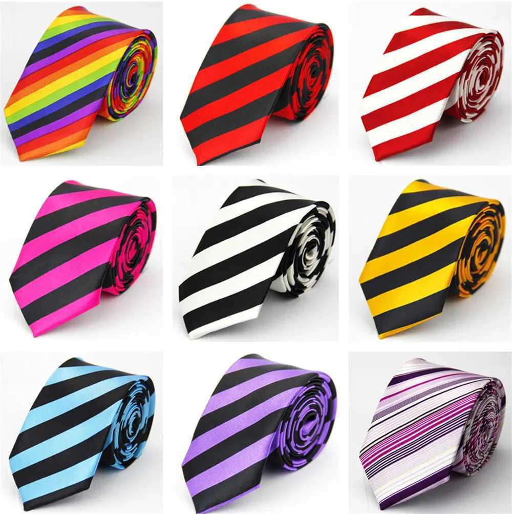Mens narrow tie 5cm (2 inches) slim wedding black blue white purple green gray striped piano Skl ultra-thin collar Y240925