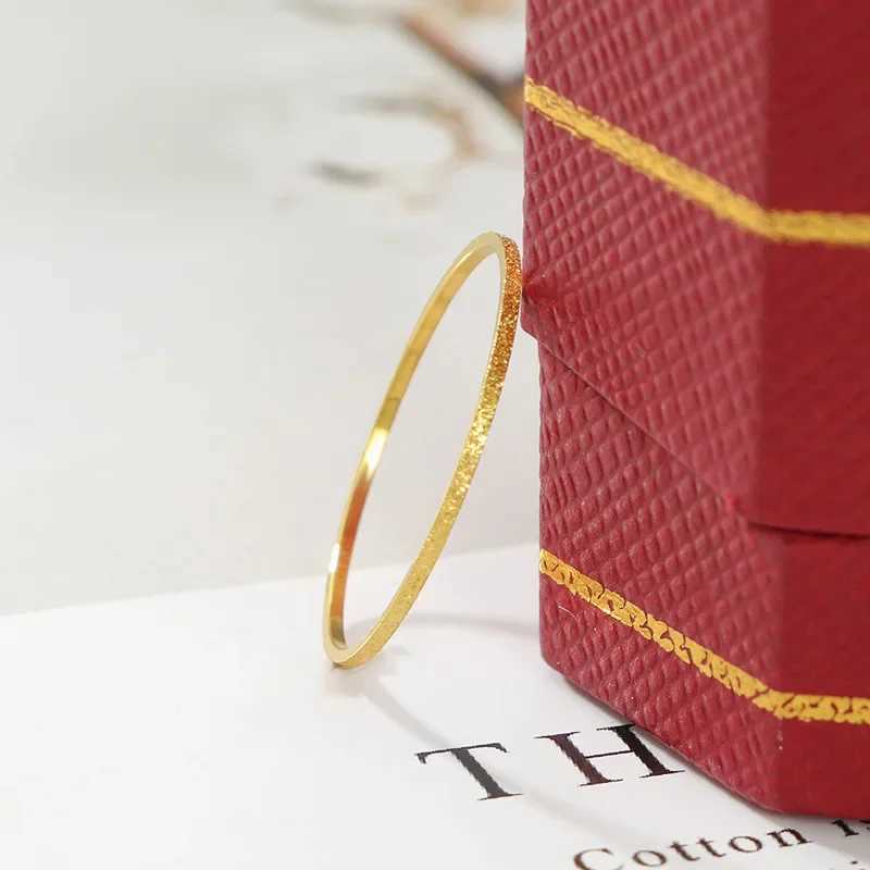 0.5mm thin matte stackable stainless steel finger joint MIDI ring suitable for girls sizes 4-9 W240925
