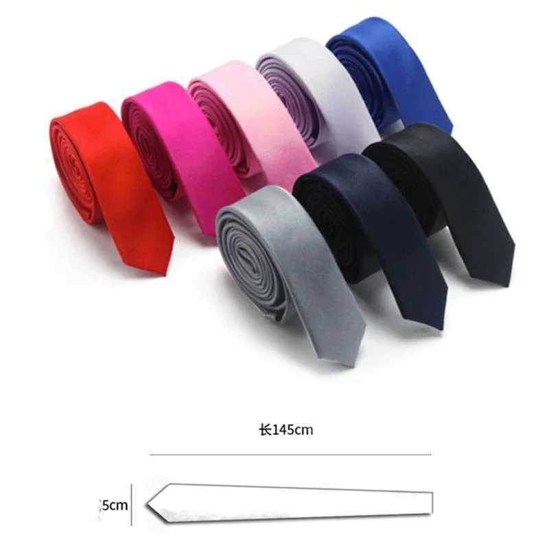 Mens ADT 5cm Tie Solid New Collar Fashion Full Collar Colorful Krawatte Tie Gift Party Shirt FA101 Y240925