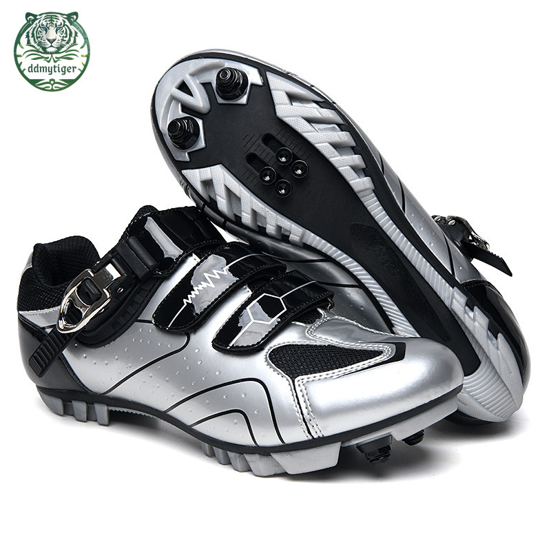 ddmytiger Mountain self-locking riding men and women, new road shoes, hard soled dynamic with locking bike shoes for assistance A ddmythur