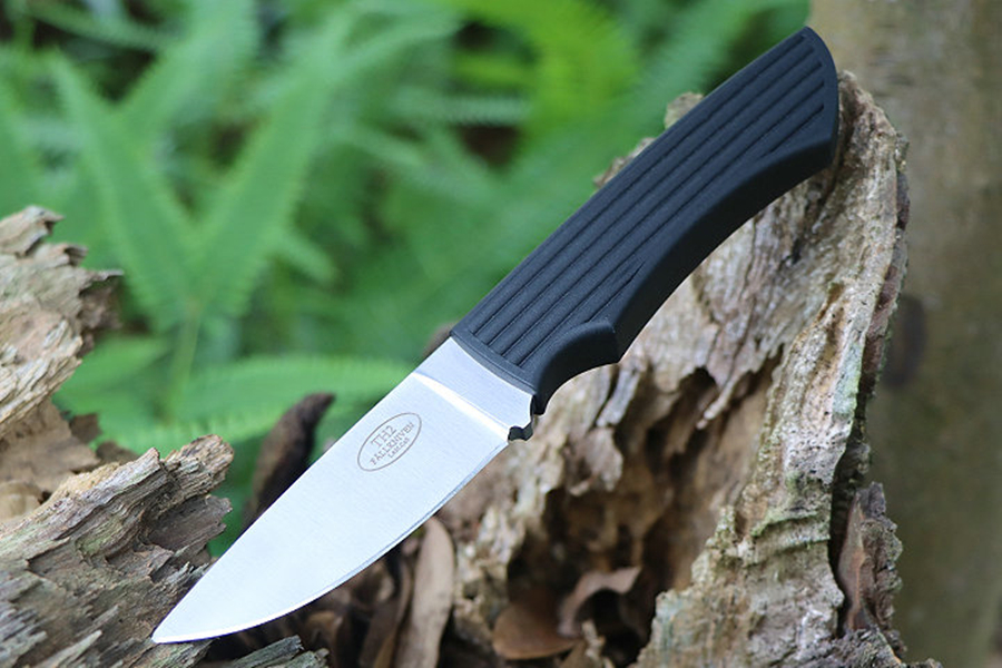 New M7813 TH2 Survival Straight Knife 4Cr13Mov Satin Straight Point Blade Full Tang TPE Handle Outdoor Camping Hiking Fishing Fixed Blade Knives with Kydex