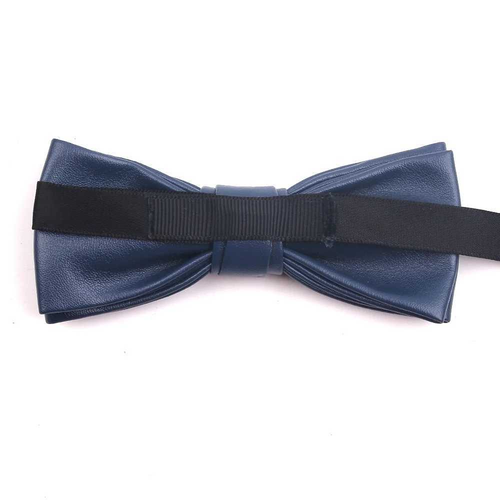PU leather mens tie classic mens tie casual mens tie Cravats tie wedding gift M tie Y240925