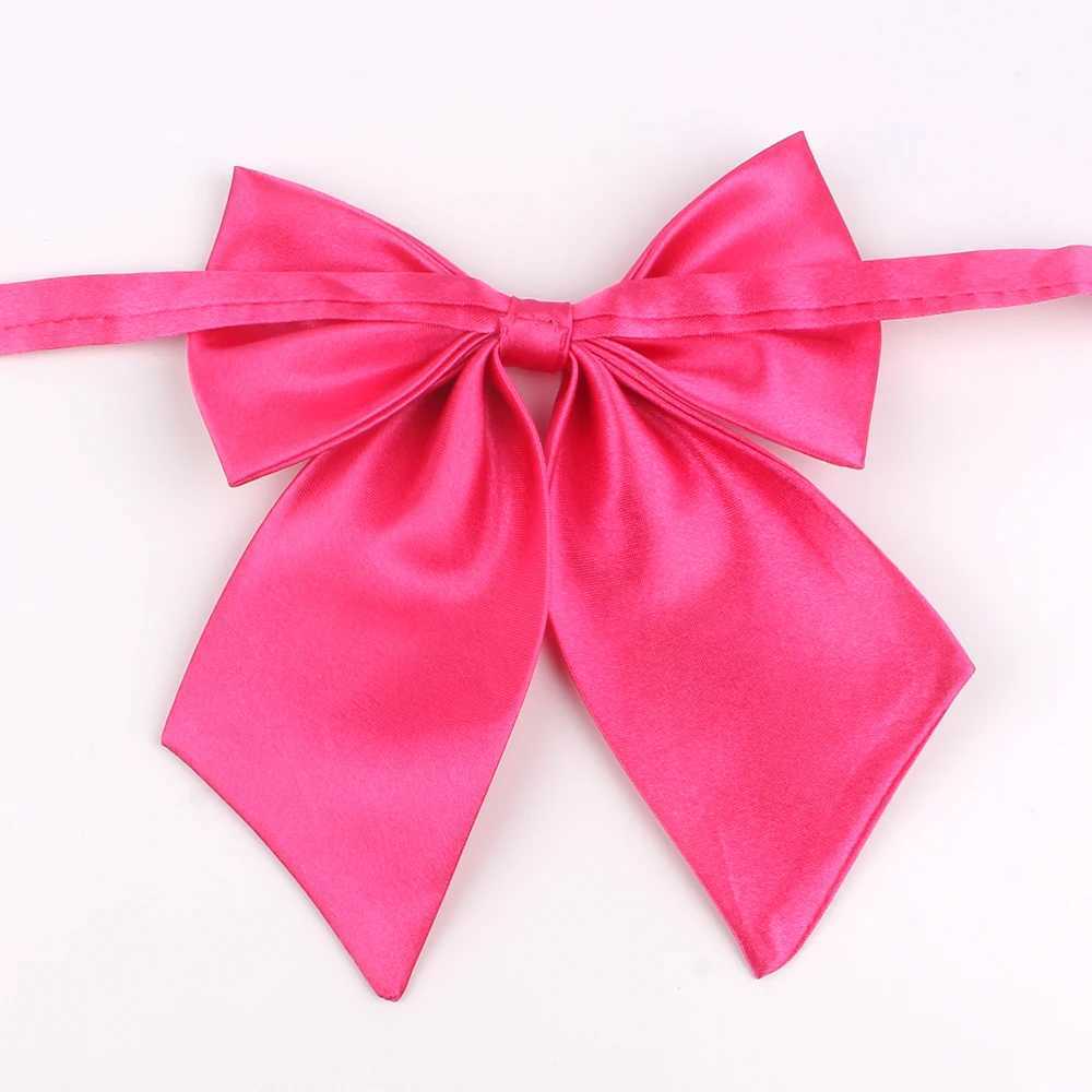 Solid Womens Tie Classic Tie Wen Tie Casual Boys and Girls Tie Cravats Tie Prs Party Tie Y240925
