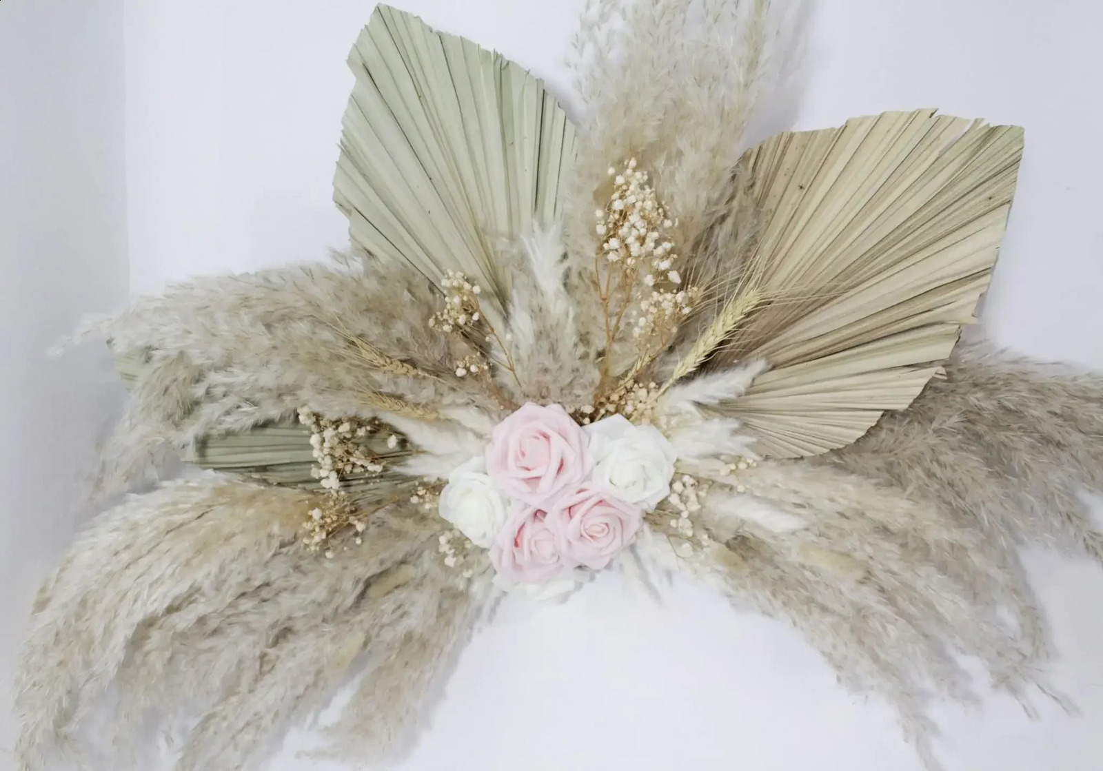 Wedding Background Dried Flowers Pampas Grass Arches Wall Decoration Home Decoration Kindergarten Baby Shower Decoration Flower Decoration 240913