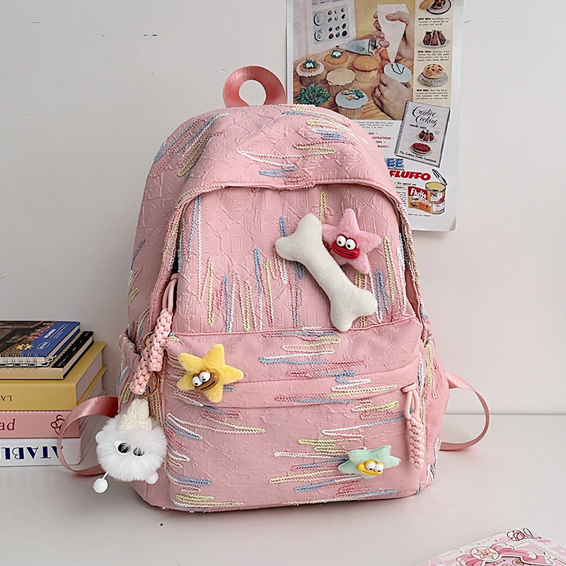 2024 New Designer Tall, Cute and Sweet Girl Computer Travel Backpack Backpack