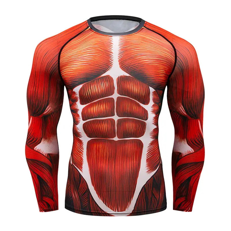 Men's Halloween new patterned long sleeved Casual and fashionable shirt with printed loose skull T-shirt dh910320090
