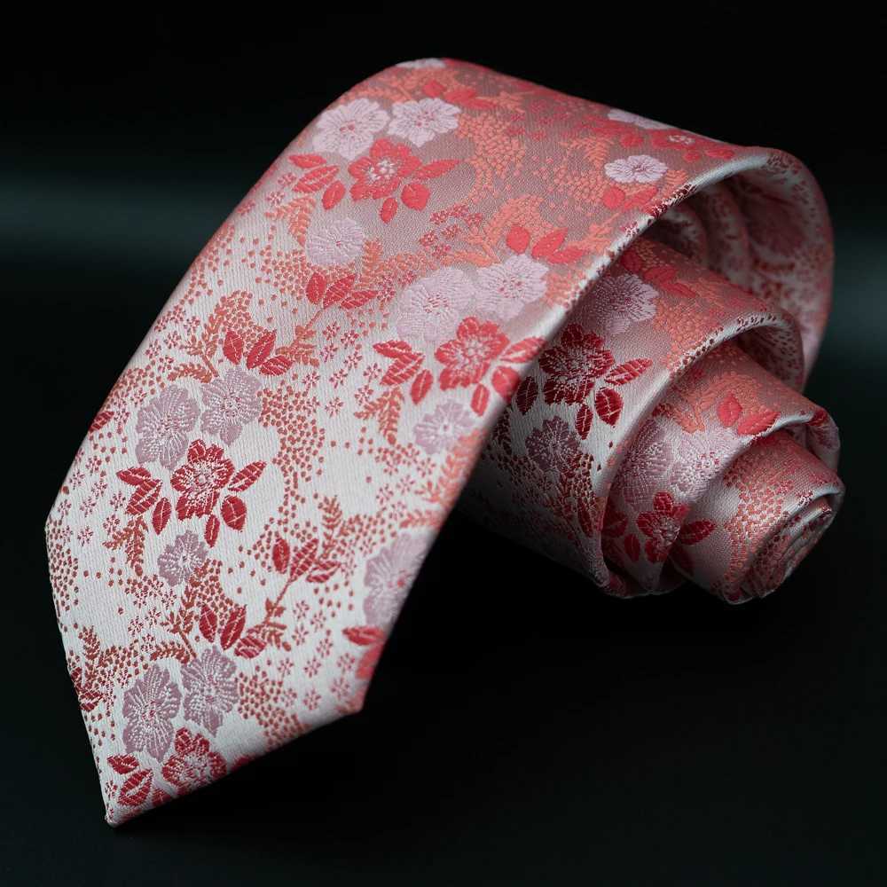 EASTEPIC 8 cm New Fashion Purple Floral Tie Men in Casual Clothes Elegant Accessory Quality Neckwear Wedding Party Flower Leaf X250407