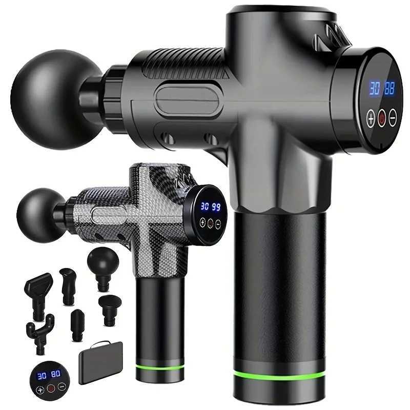 Deep Muscle Massage Gun Electric Percussion Pistol Massage Machine Used for Body Neck Back Leg Fitness Tools Level 30 Deep Muscle Massage Gu W240924