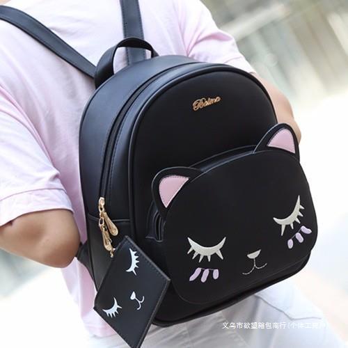 2024 New Designer Backpack Korean Edition Female Multi functional Cute College Style Backpack Women's Autumn Edition