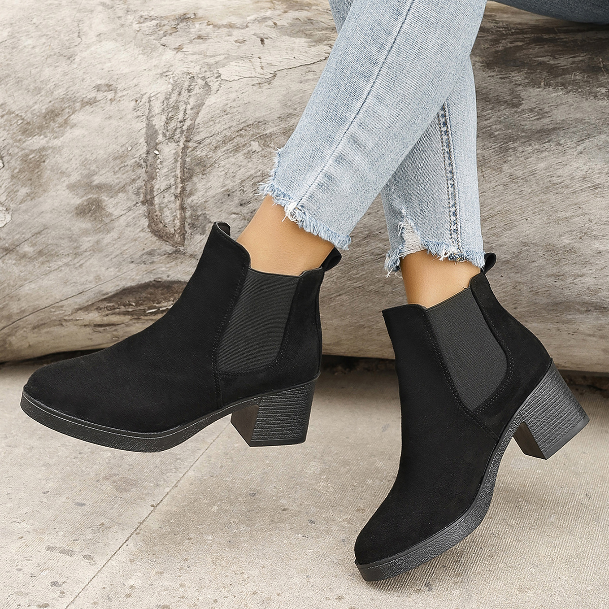Women's Ankle Boots and Short Boots - Durable Leather Footwear for Everyday Style