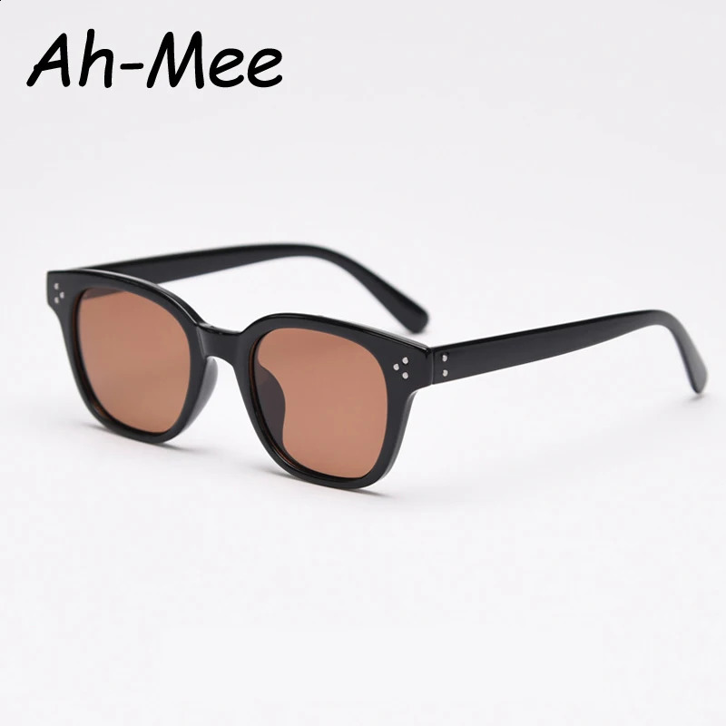 Fashion Cat Eye Polarized Sunglasses Women Square Black Sun Glasses Rivet Trend Candy Color Small Frame Eyeglasses Shades 240914