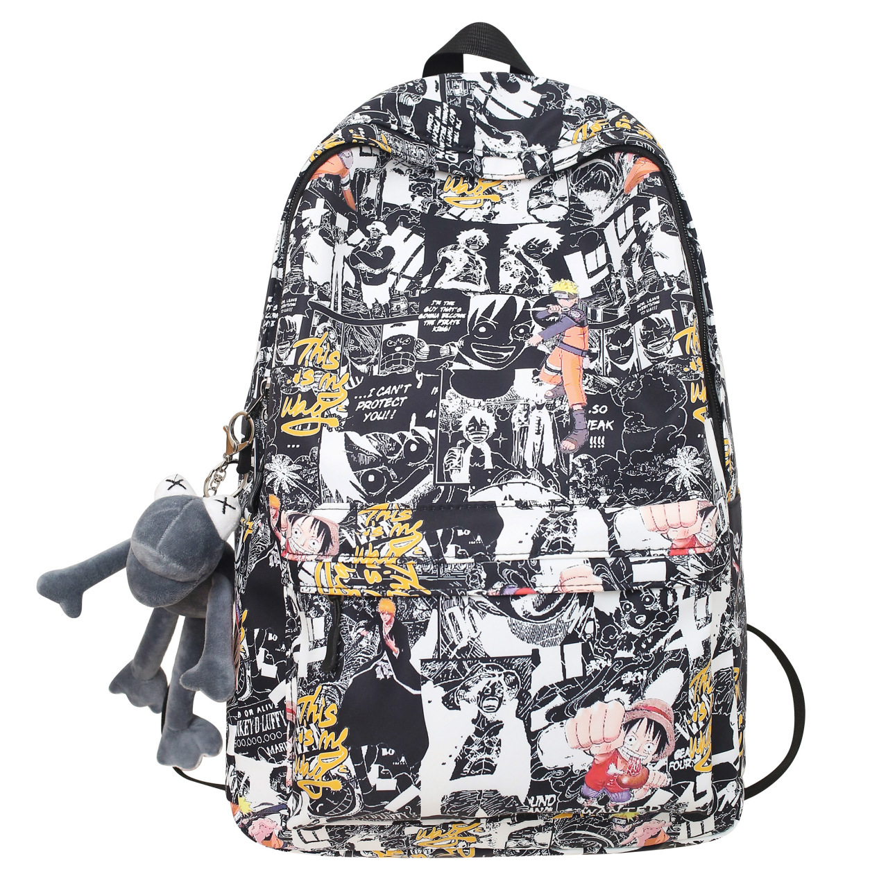 2024 New Designer Backpack for Girls, Personalized Graffiti Forest, Minimalist Campus, New Forest Style, Large Capacity Leisure Backpack