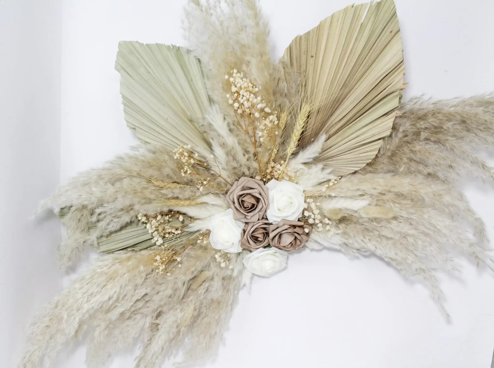 Wedding Background Dried Flowers Pampas Grass Arches Wall Decoration Home Decoration Kindergarten Baby Shower Decoration Flower Decoration 240913