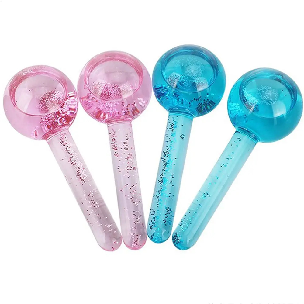 Anti aging massage ball skin care tool eye massage cooling ice hockey massage beauty ice hockey massage roller 240920