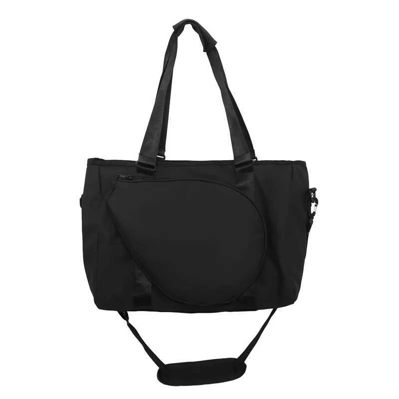 Tennis shoulder bag sports bag portable womens tennis racket outdoor clothing badminton racket fitness bag W240925