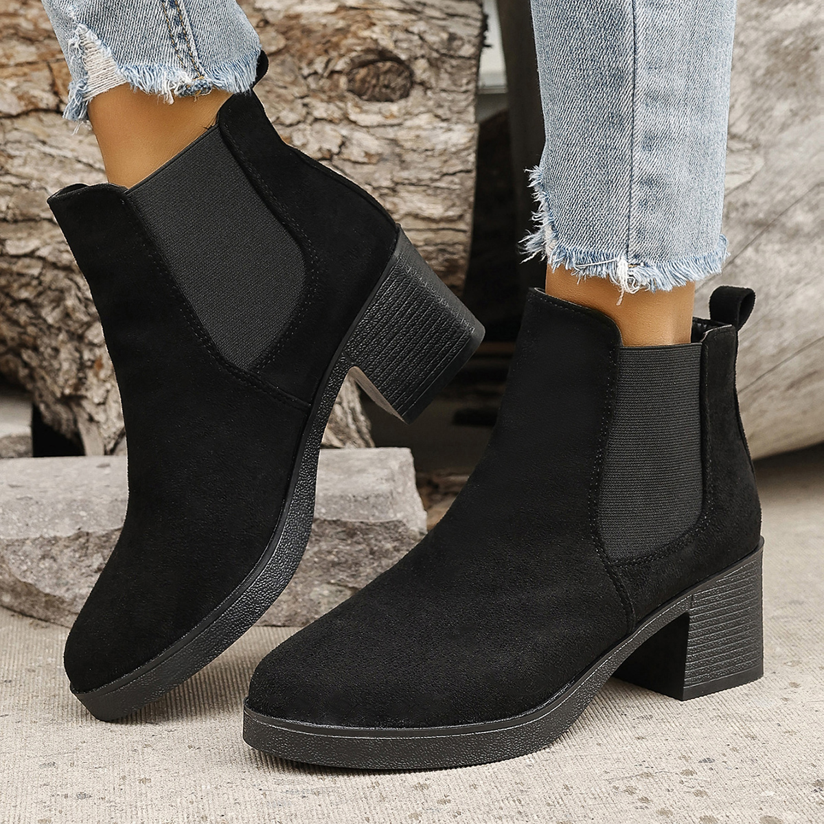 Women's Ankle Boots and Short Boots - Durable Leather Footwear for Everyday Style