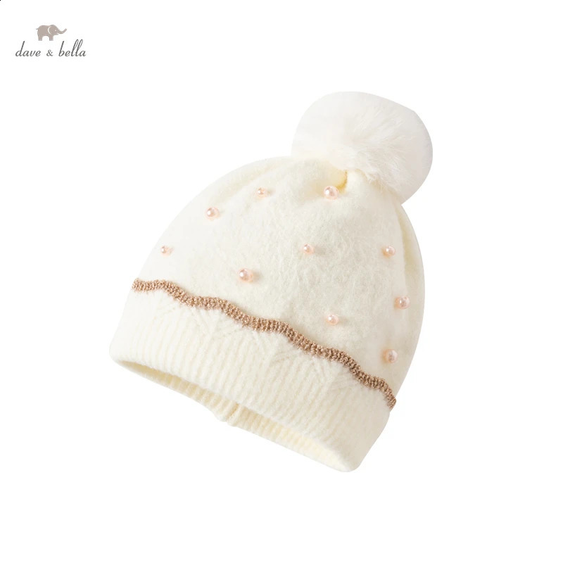 Dave Bella Baby Knitted Hat Soft Winter Warm Childrens Earth DB4224212 DB4224213 240925