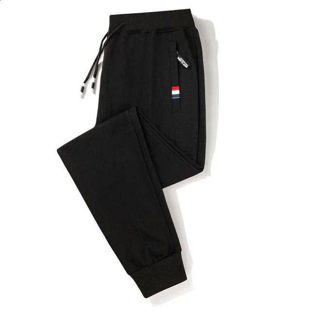 Mens fitness sportswear autumn sports pants track wear elastic waist cotton Trouser loose gym jogging M8XL 240918