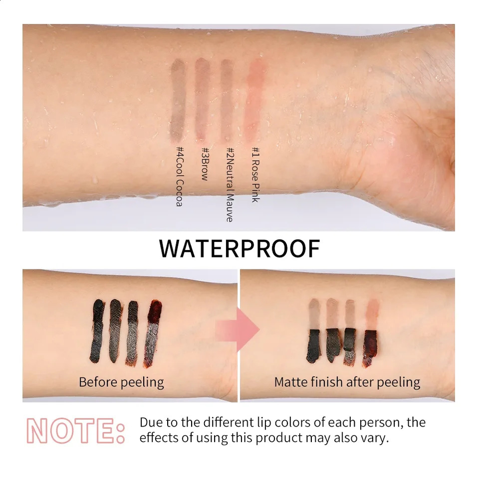 Lip Liner Tattoo Matte Peel Off Enhance Lips Lip Liner Lasting Lip Stain Waterproof Transfer-proof Lipstick Make Up 240914