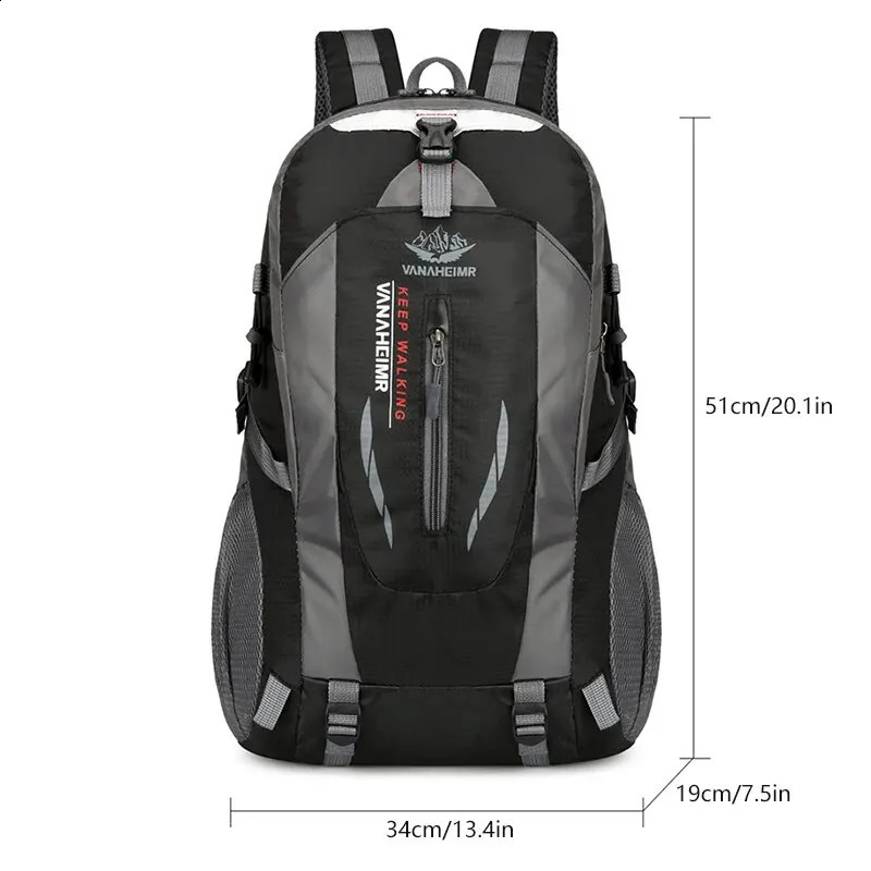 A Largecapacity Men And Women Universal Outdoor Travel Backpack Waterproof Hiking Lightweight Duffel Bag 241115