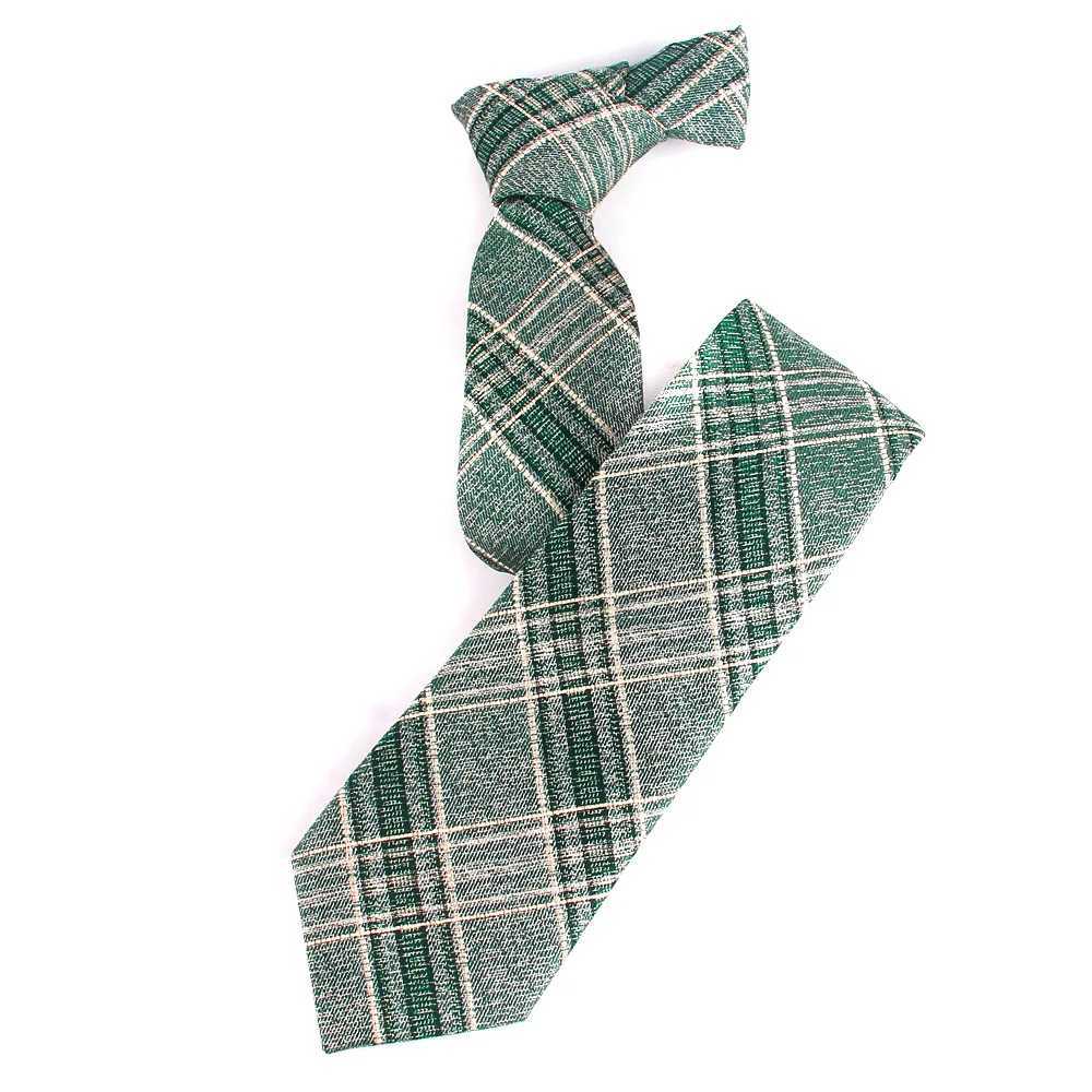 Green Tie Mens Bra Flower Tie Set Tight Tie Boys and Girls Tie Gravata Gift Gro Tie Wedding Y240925
