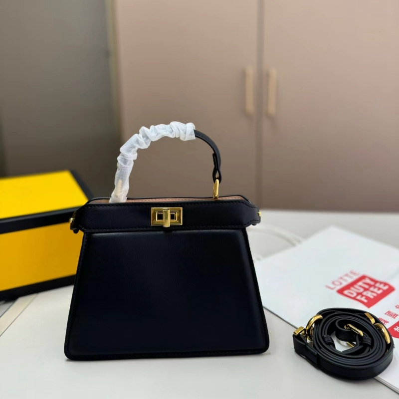 New Fashion Women Designer Peekaboos Saddles Bag Mini Tote Bag Twist Lock Top Handle Handbag Lady Crossbody Strap Shoulder Bags67