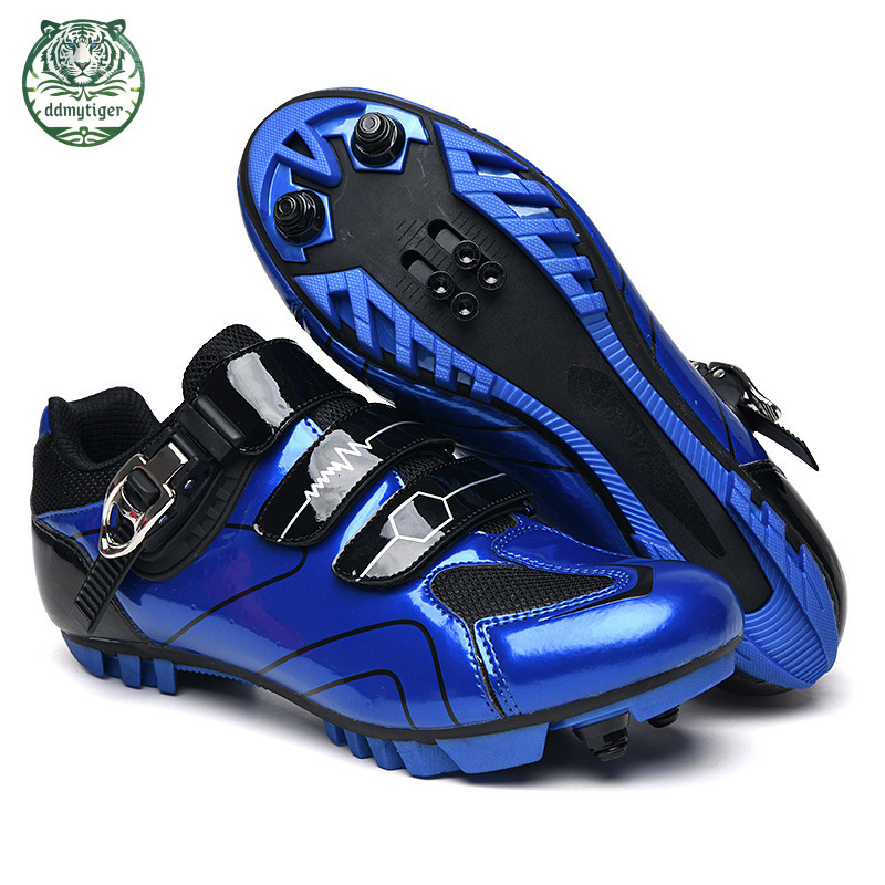 ddmytiger Mountain self-locking riding men and women, new road shoes, hard soled dynamic with locking bike shoes for assistance A ddmythur