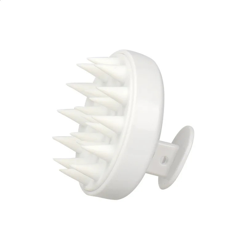 Silicone shampoo brush scalp massage comb hair cleaning comb body massage brush shower brush salon hairdressing tools 240920