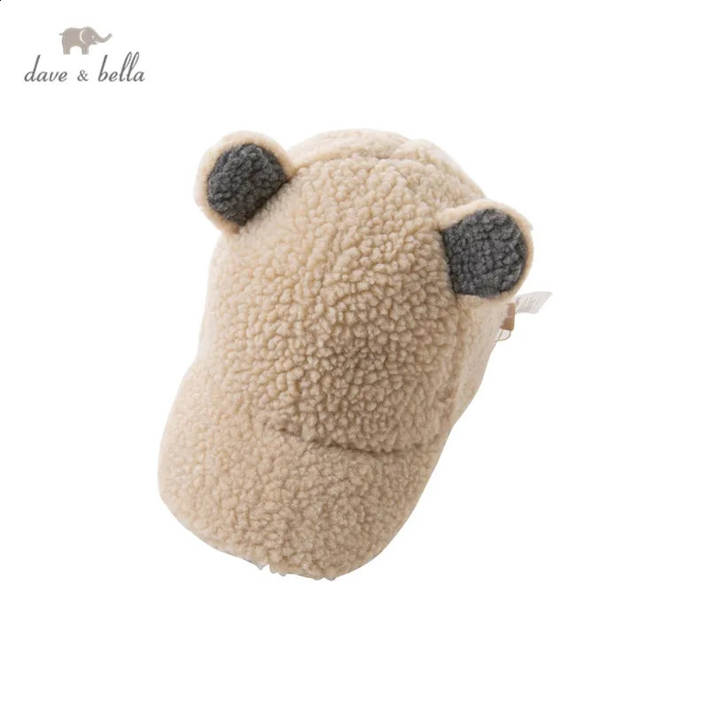 Dave Bella Winter born Boys Casual Cartoon Bear Hat Fashion Bucket 240925